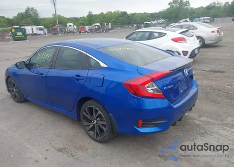 2019 Honda Civic Sport из США, поврежденный, VIN 2HGFC2F87KH562570